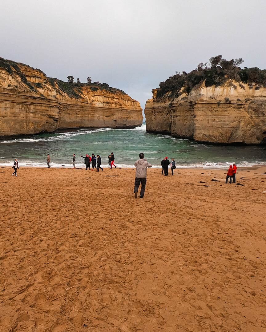 Great Ocean Road gorge