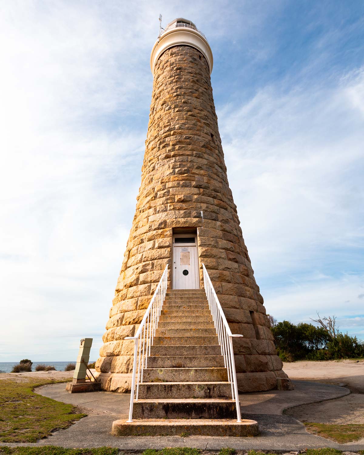 Eddystone Point Lighthouse at golden hour