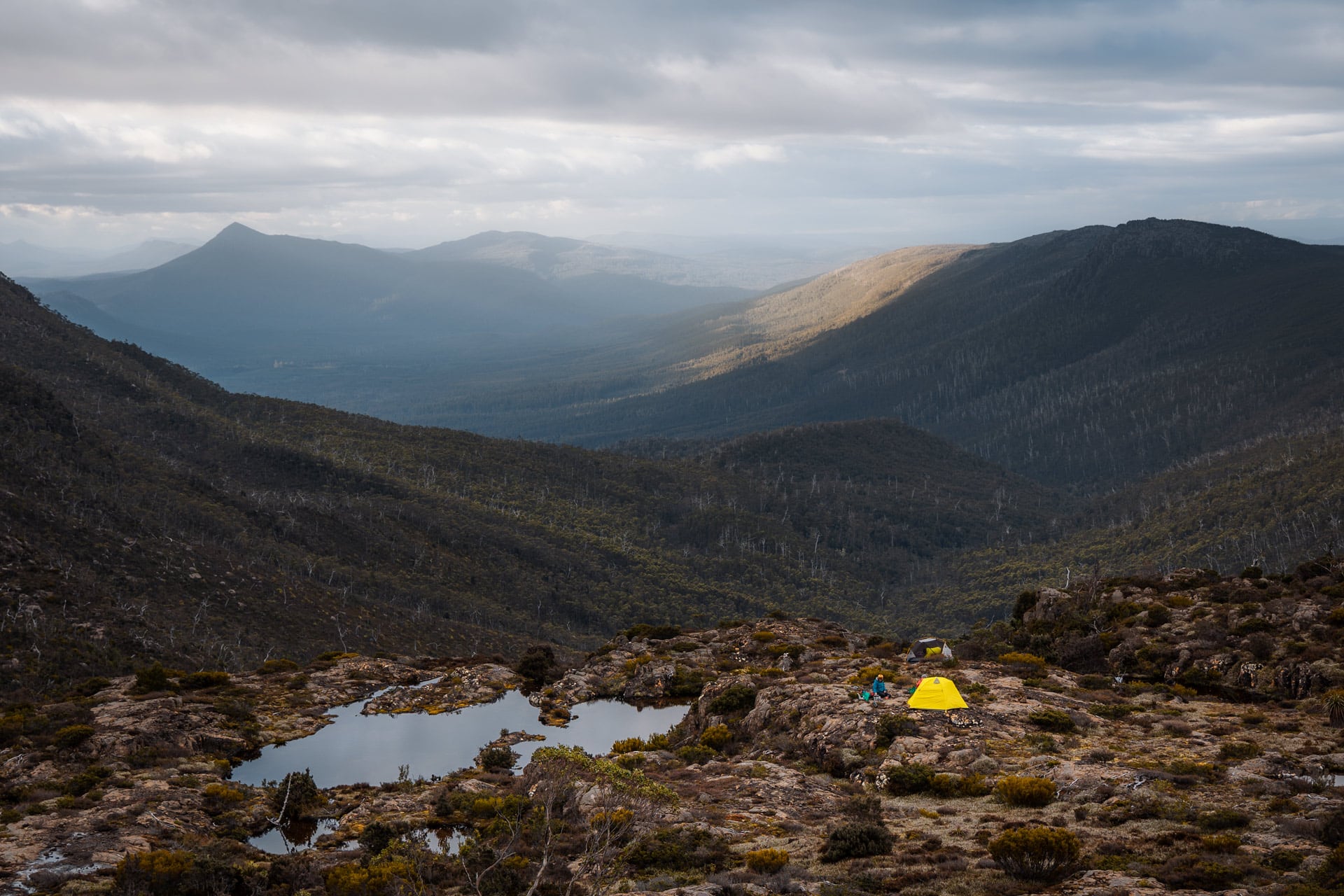Mount Field West Summiting Mt Field's Highest Peak