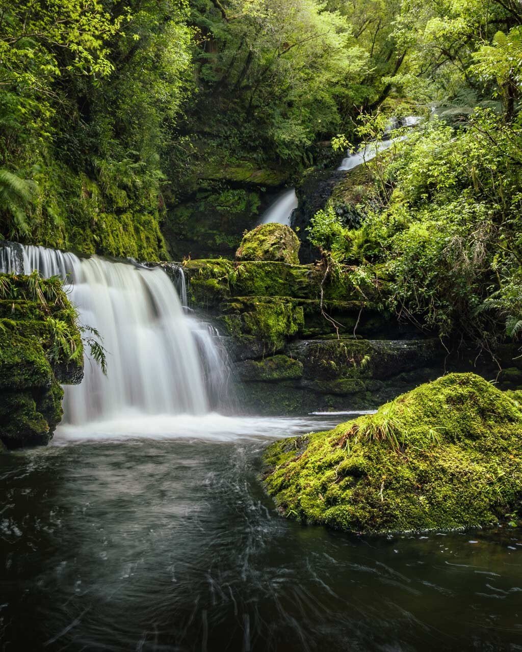 Mclean Falls, one of the best Catlins Waterfalls