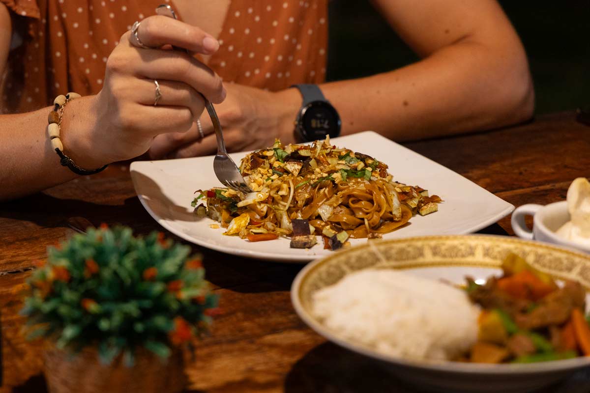 Pad Thai at Dungki Bendega Resto on Nusa Ceningan