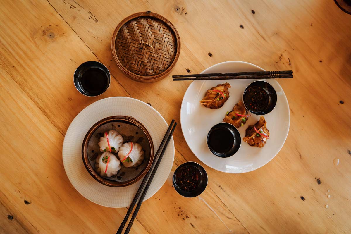 Japanese cuisine at Mr Ceningans on Nusa Ceningan in Bali