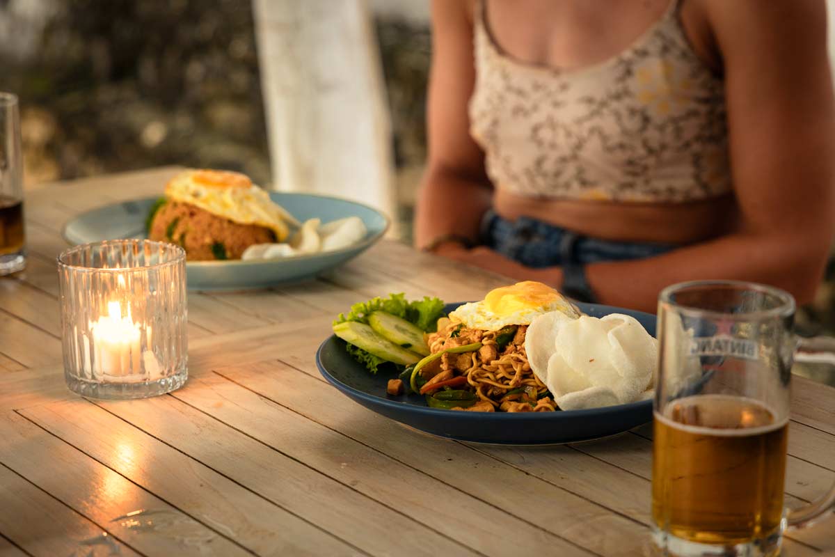 Mi GOreng and Nasi Goreng at My Beach Warung and Bar