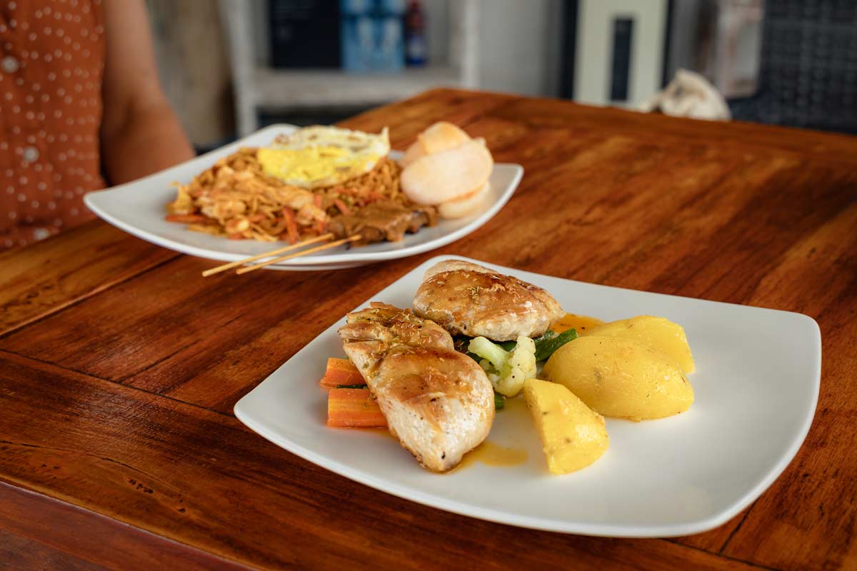 Fish from the Three Islands Bar on Nusa Ceningan