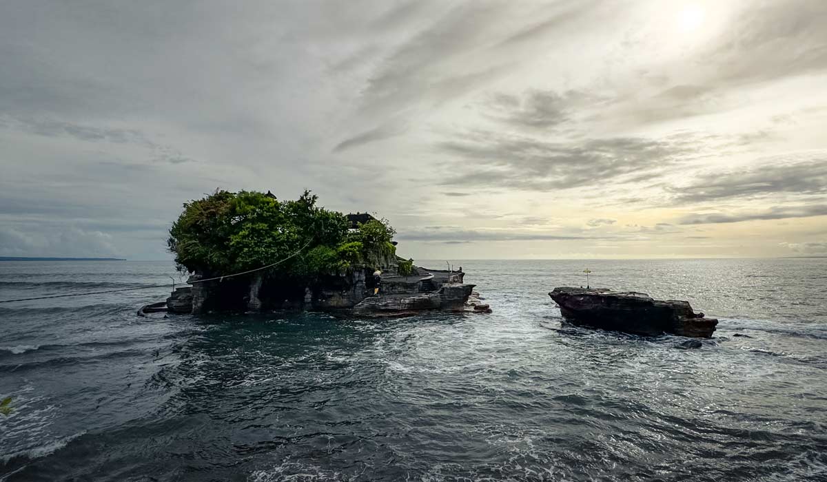 Island Temple at Pura Tanah Lot in Canggu
